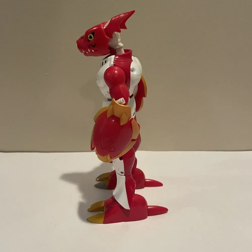 Digimon Digivolving Guilmon Into Gallantmon Action Figure Bandai 2002‎